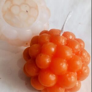 small white candle