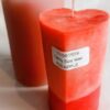 small white candle