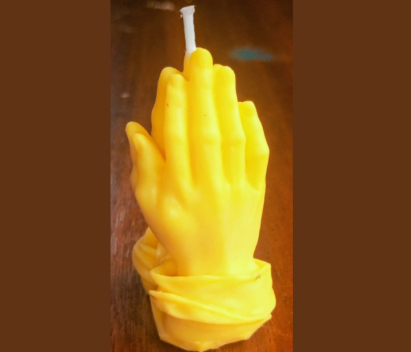 jesus profile candle