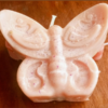 romantic hearts cube candle