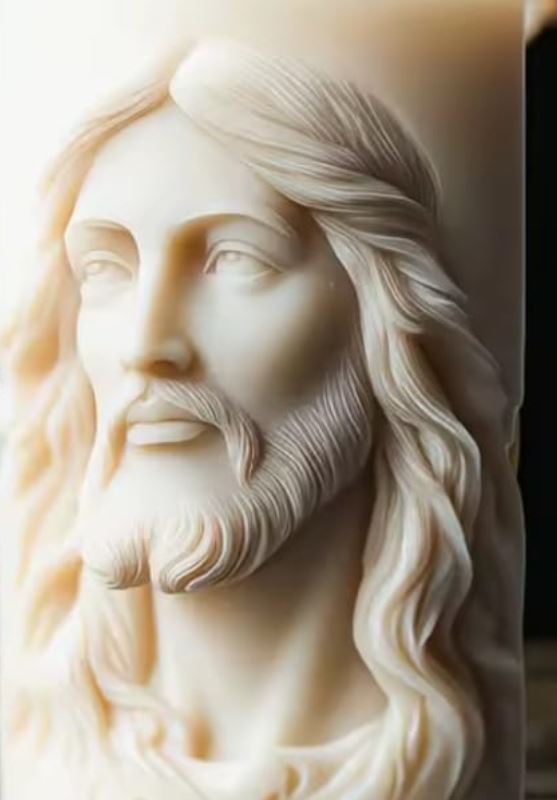 jesus profile picture in 3 d